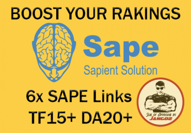 Build 6x SAPE links with TF15+ and DA20+