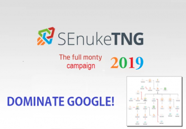 Senuke TNG FULL MONTY 2019 campaign