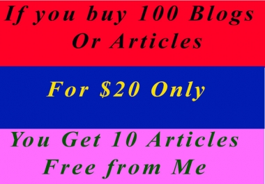 Win Other Offer With One In Article Writing