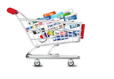 e-commerce webstore eshop 100 Products Entry