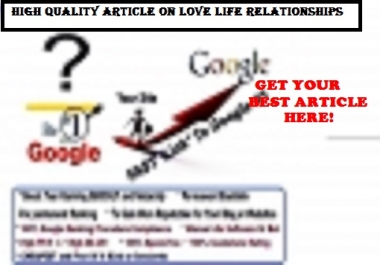 QUALITY 500 Words Article- giving you the best seo article you need