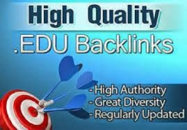 do manually 100 EDU GOV backlinks from top universities list