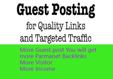 manually submit your site article in 20 Guest posting site