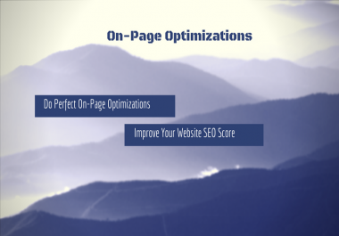 Perfect On-page Optimization For Your Website Improve Your Website SEO Score