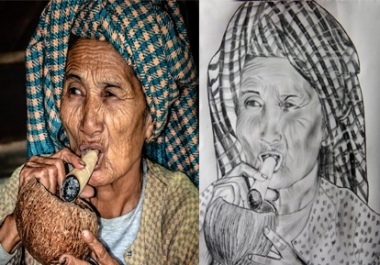 To turn your Photo into Pencil Sketch