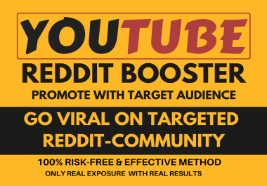 Do Viral YouTube Video Promotion On REDDIT