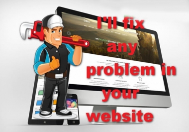 Fix Any Problem In Your Website