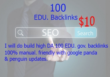 Provide 100 Edu Dofollow Backlink