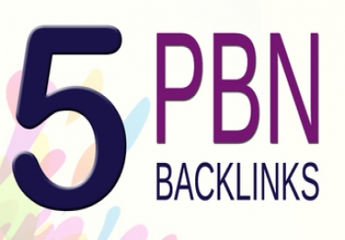 Get Manually 5 High PBN Backlinks Including IMAGES - Pics To Skyrocket you SERP