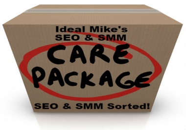 IdealMike's SEO Ranking & SMM Marketing & Promotion Care Package