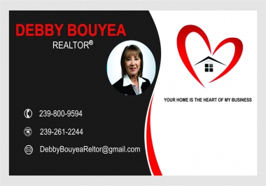 I'll design creative business cards for you within 24 hours