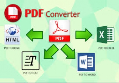 Convert PDF To Word By Typing 10 Pages Document