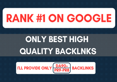 I Provide Best Quality Backlinks For SEO Ranking
