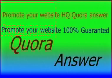 promote your website 35 HQ Quora answer