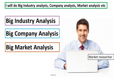 do competitor analysis and Market research for Your business
