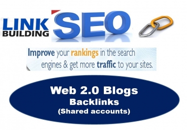create web 2 blogs 100 backlinks for boost your site