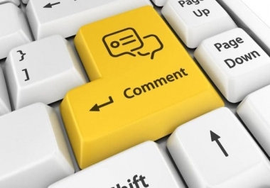 Will do 10 manual comments on your blog
