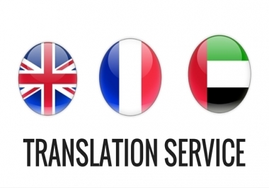 Translating 1100 words between English - French - Arabic up to 4400