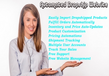 Automated Dropship Website