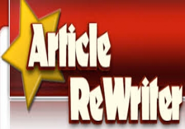 Write or rewrite your 1000 words Article