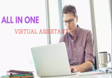Virtual Assistant And Can Do Any Type Of Web Tasks