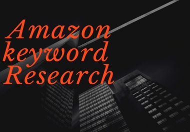 Do Amazon Seo Keyword Research