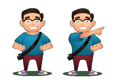 create a cartoon character for you