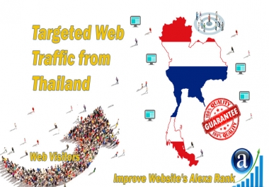 Thai web visitors real targeted Organic web traffic from Thailand