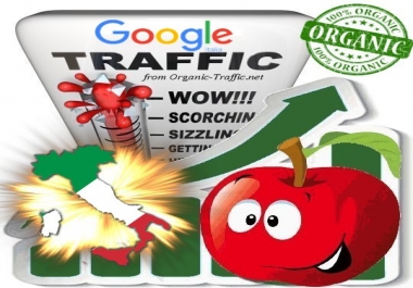 Italian Search Traffic from Google. it with your Keywords