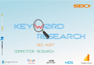 SEO Keyword and Competitor Research for your website