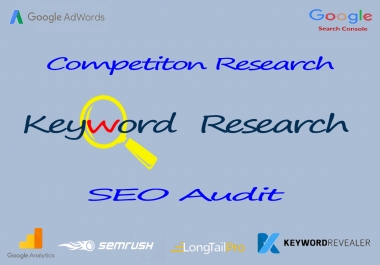 SEO Research and Audit for your website