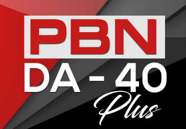 Build 5 PBN DA 40+ Homepage Backlinks