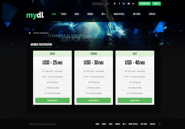 Content Download Portal