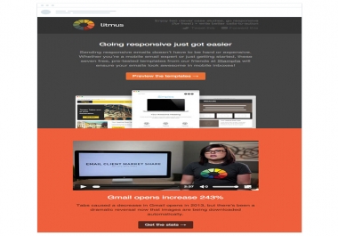 Get A Responsive Email Newsletter Template