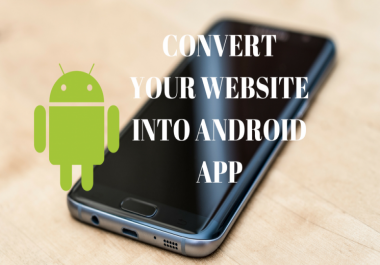 Convert your website into a beauty Android App