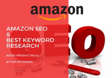 Boost product listing with amazon keyword research
