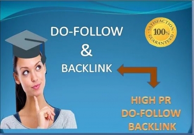 I'll Create High Da Dofollow Backlink Improve Your Site Rank