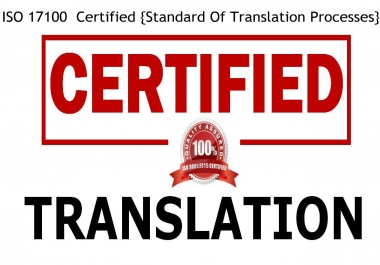Will Translate Your Certificate And Provide Certification