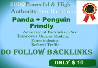 ProvideGSA SER 1500 High Athourity Da Pa Contextual Backlinks