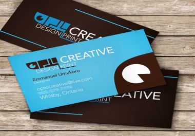 Design Clean Business Card Within 24 Hrs
