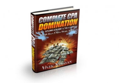 Instant Download Complete CPA Domination,  1K a day Teaching