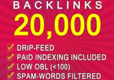 Create 20,000 Gsa Backlinks For SEO Rankings