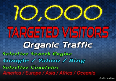 Drive 10000 Target Web Traffic for 30 Days