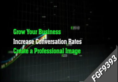 60 Second Custom Video Advert With Voice Over