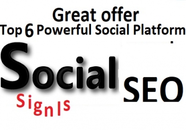 special social signals 1100 Powerful Platform