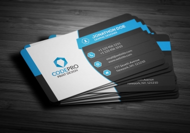 Design a professional business card