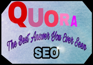Promote your Website on QUORA with Contextual Link