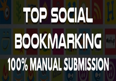 Add 20 High DA Social Bookmarks