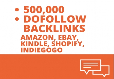 Build 500,000 Unique Dofollow High Pr Seo Backlinks For Any URL