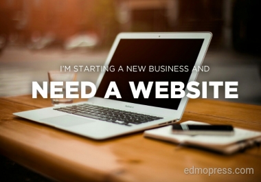 WordPress Business or personal Website or Blog Creation.